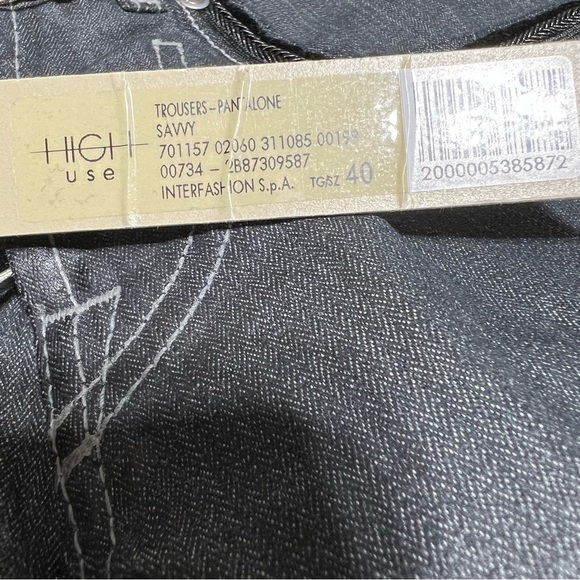 NWT HIGH-EVERYDAY COUTURE High Use Savvy Dark Blue Jeans, Size 26 - Picture 6 of 16